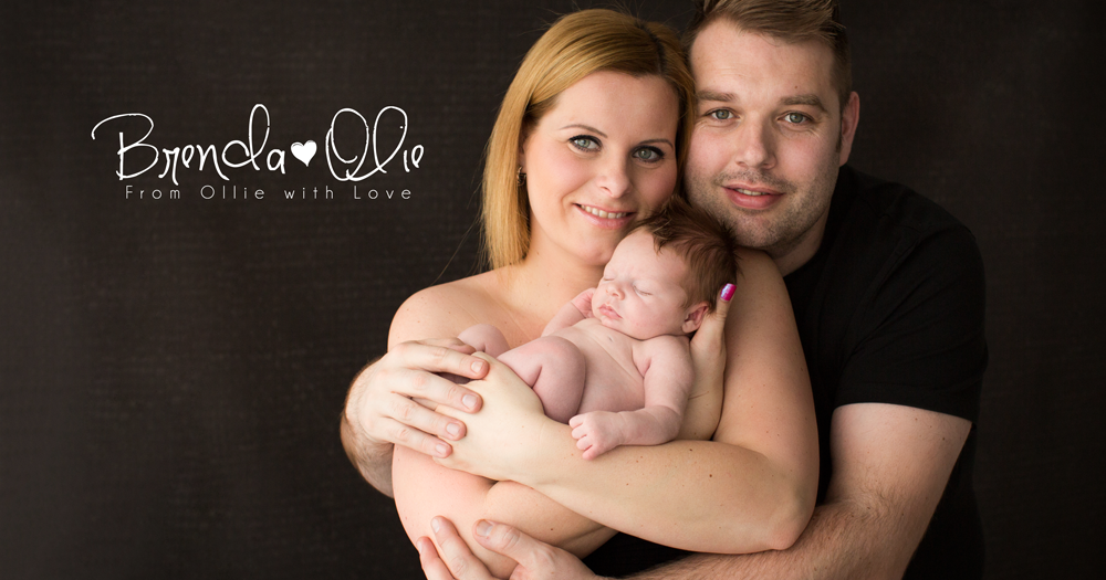 Newborn shoot daglicht studio in Krimpen aan den IJssel