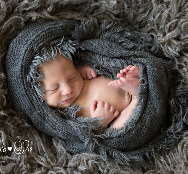 Zwanger & newborn fotografie shoot in de studio