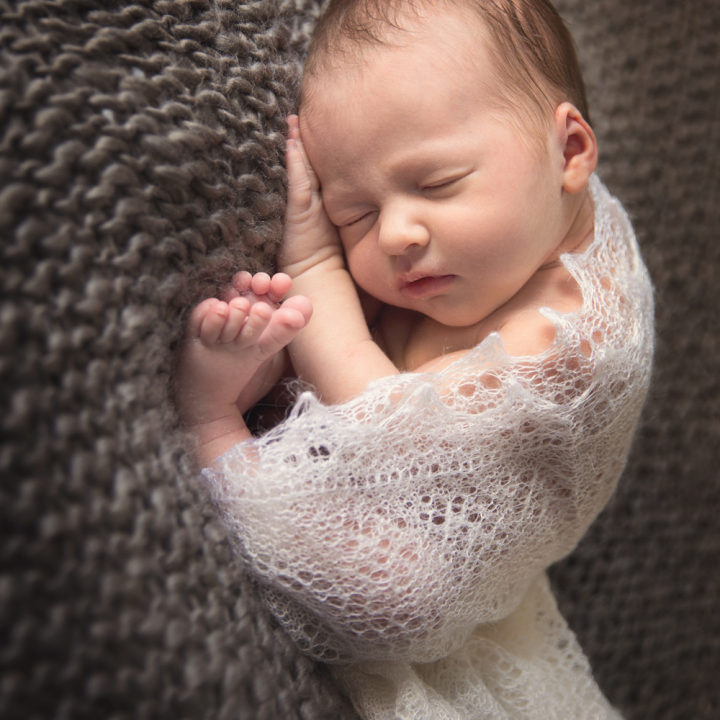 Newborn fotoshoot Rotterdam Baby jaarplan
