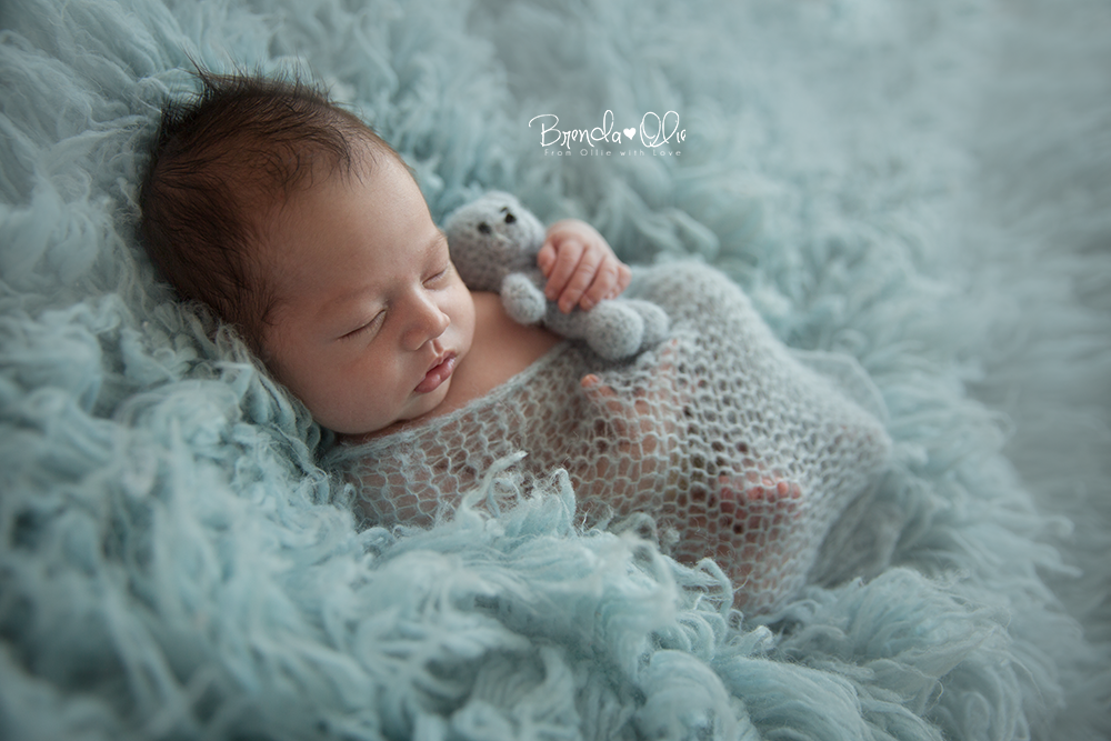 Brenda Olie newborn fotografie